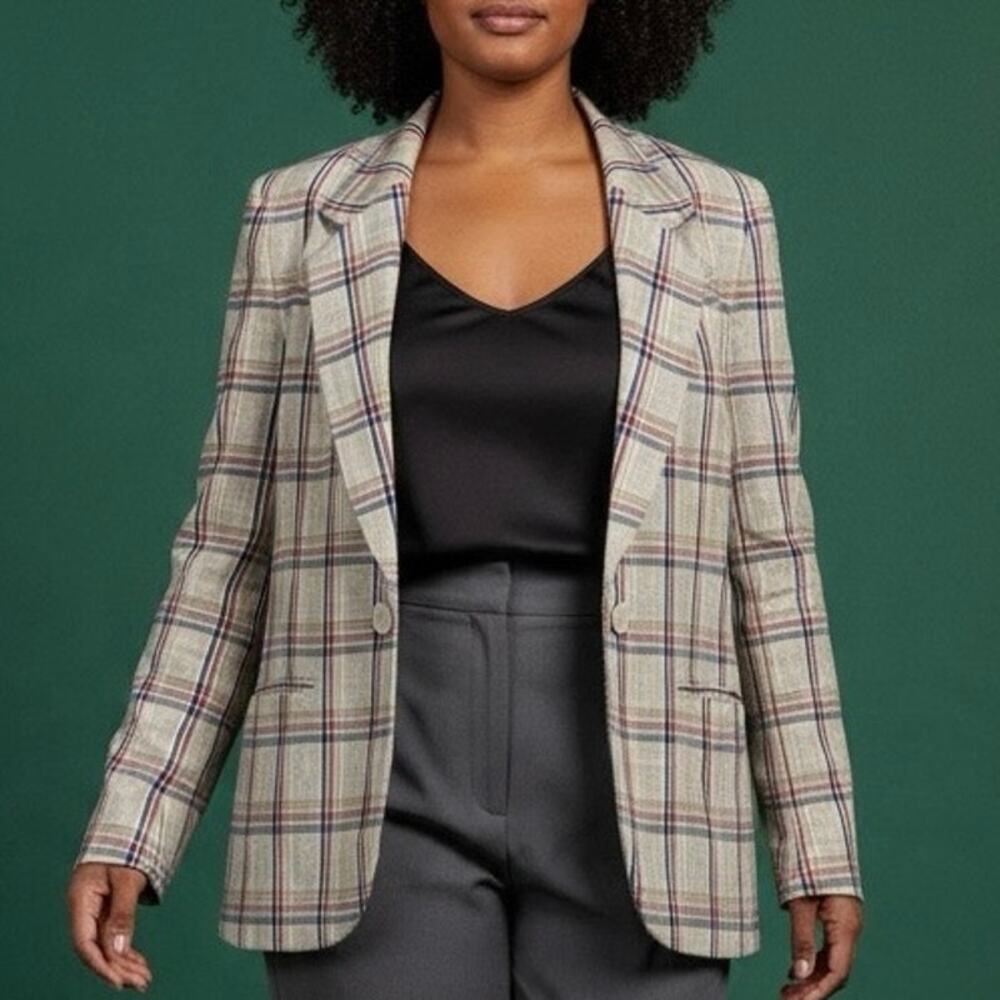 Vintage 1980s Country Sophisticates by Pendleton Plaid blazer Women’s 18